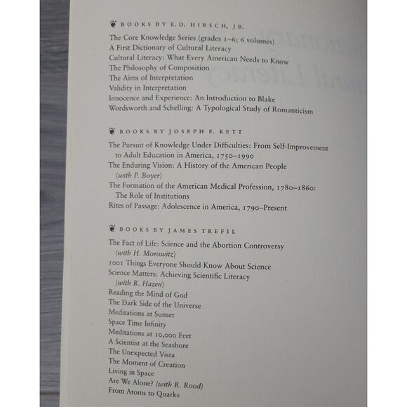 1993 The Dictionary of Cultural Literacy 2nd Edition Revised and Updated Pb - Picture 7 of 10